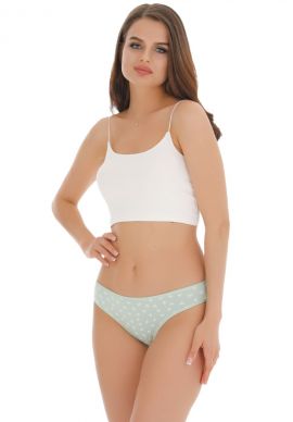 Σλιπ γυναικεία ψηλόμεσα με σχέδια Midi Berrak