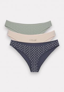 Σλιπ Bikini βαμβακερά Happy Day Berrak  12 Pack