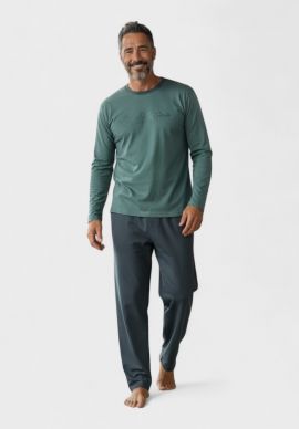 Ανδρική Βαμβακερή Πιτζάμα Interlock Collection Style Matters