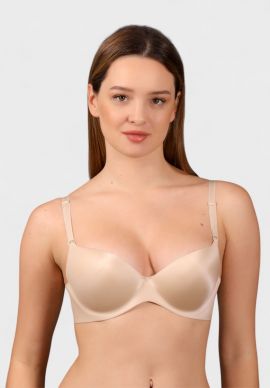 Γυναικείο Seamless Push-Up Σουτιέν New Bra με Αποσπώμενες Τιράντες – B Cup