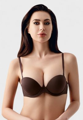 Σουτιέν Strapless Double Push-Up B Cup Απόλυτο Κράτημα & Ανόρθωση New Bra