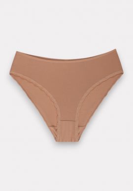 Slip Ψηλόμεσο 2/4 με δαντέλα στο πλάι Sexen Pamela