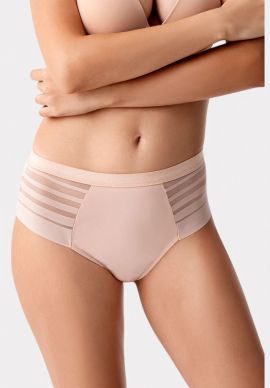 Slip γυναικείο ψηλόμεσο Laser Cut New Bra Lingerie