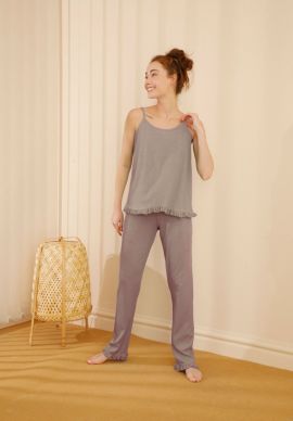 Φορμα Γυναικεια Με Τιραντα Soft Beige Comfort