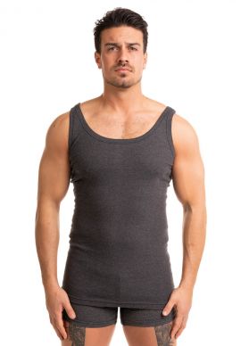 Φανέλα ανδρική τιράντα Giorgio Anthracite