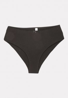 Σλιπ γυναικεία High Waist Bikini New Bra Lingerie Basic Colors 3 Τεμ.