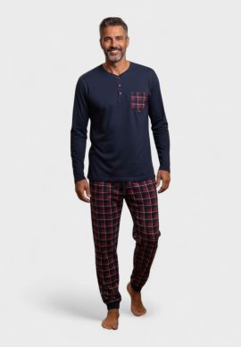 Ανδρική Interlock Πιτζάμα Collection Checkmate Comfort