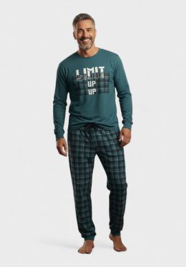 Ανδρική Βαμβακερή Πιτζάμα Interlock Collection