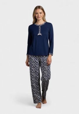 Γυναικεία Πιτζάμα Βαμβακερή Collection Floral