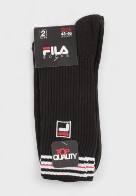 Fila Unisex Αθλητικές Κάλτσες Top Quality – Σετ 2 Ζευγάρια