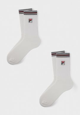 Fila Unisex Αθλητικές Κάλτσες Top Quality – Σετ 2 Ζευγάρια