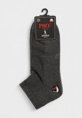 Κάλτσες ανδρικές ημίκοντες μισοπετσέτα Pro Socks