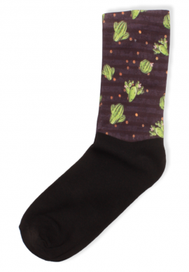 Κάλτσες Unisex με σχέδιο Trendy Cactus 