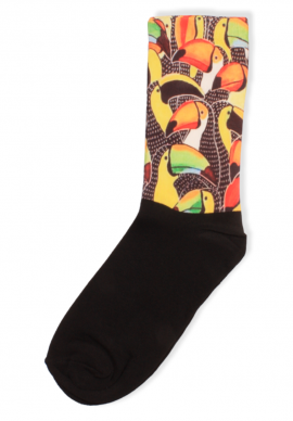 Unisex κάλτσες με σχέδιο Trendy Toucan Birds