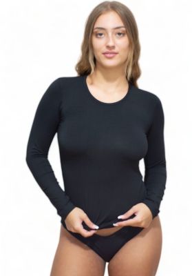 Φανελακι Γυναικειο Nina Club Με Μακρύ Μανίκι MicroModal