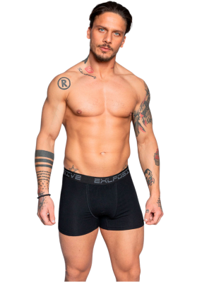 Boxer Ανδρικο Black Explosive Nina Club