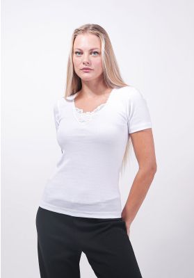 Φανελακι Γυναικειο Κοντο Μανικι Μοτιφ