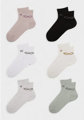 Γυναικεία ημίκοντα σοσόνια Soma Gigi σετ 12 τεμαχίων