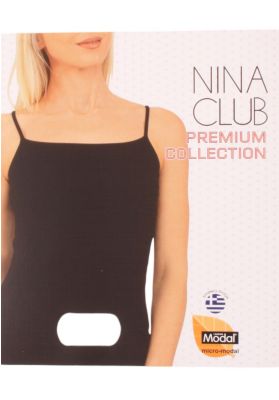 Φανελακι Γυναικειο Nina Club Με Τιραντα MicroModal