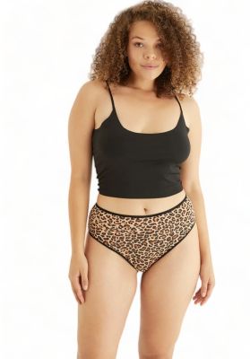 Slip Brazil Sexen βαμβακερό Animal Print Kate II