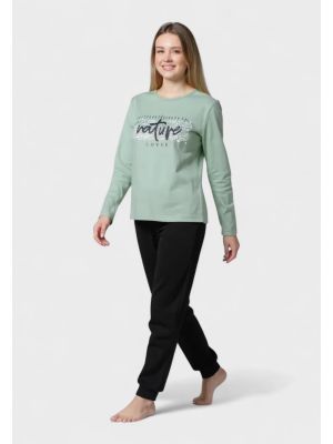 Γυναικεία Βαμβακερή Πιτζάμα Cherry Underwear Nature Lover