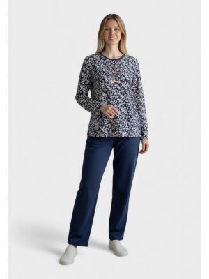 Γυναικεία Πιτζάμα Βαμβακερή Collection Forest