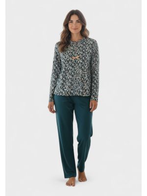 Γυναικεία Πιτζάμα Βαμβακερή Collection Forest